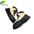 Anti-slip fly fishing wading shoes with black felt sole